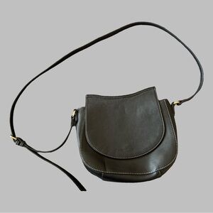 ELIZABETH AND JAMES Vegan Leather Satchel Crossbody Bag